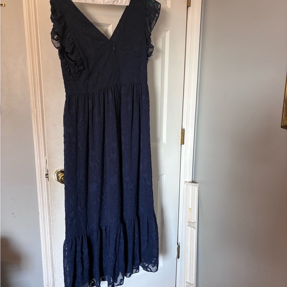 Lilly Pulitzer Navy Blue Maxi Dress - Picture 2 of 3